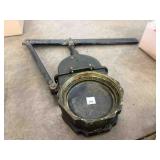 6' BRASS INDUSTRIAL FLOW COMPONENT/LEVER GATE