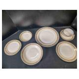 Felda Porcelain China; 7 piece setting