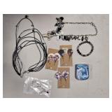 Earbuds in  case; No-touch door opener keychain