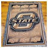 Oklahoma State University Throw 47"x60 OSU Blanket