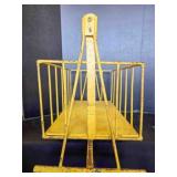 Vintage rocking cradle, 24"x12"x19"