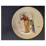 Norman Rockwell Gorham China plate