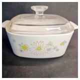 Corning Ware Daisy Floral Pattern 1½ qt Casserole