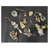 9 Christmas ornaments