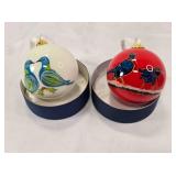 The Twelve Days of Christmas tree ornaments