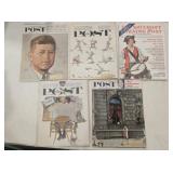 The Saturday Evening Post, 5 issues