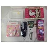 Electric vibrator-massager; glass watering bulbs