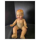 Vintage baby doll, limbs move