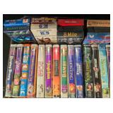 20 VHS videos; Mostly Disney, Babe, Rug Rats