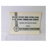 June 1st 1961 "Military Affiliate Radio System"