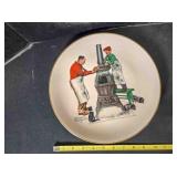 Norman Rockwell Gorham China plate