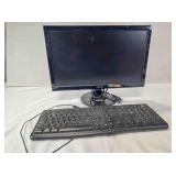 18" Asus monitor &Logitech K120 keyboard