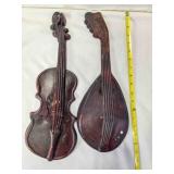 Violin & mandolin wall hangings