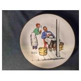 Norman Rockwell Gorham China plate