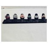 6 ring sets w/stones; Size 6