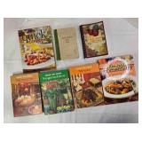 7 cookbooks; Southern Living set