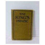 Vintage hardcover hymn book "The Kings Praises"
