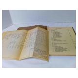 Vintage "Preliminary Instruction Book"