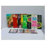 Vintage vinyl records & CD