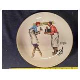 Norman Rockwell Gorham China plate