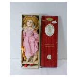 Vintage porcelain Collector Doll by Toy Land