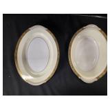 Serving Bowl & Platter, Vintage Noritake Goldkin