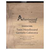 Twin Headboard, 1" top w/profiled edge