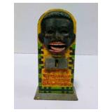 Vintage cast iron Black Americana mechanical bank