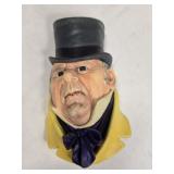 Bossons Chalkware Charles Dickens character
