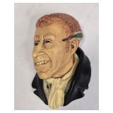 Bossons Chalkware Charles Dickens character