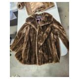 Ladies Faux Fur Coat size 16