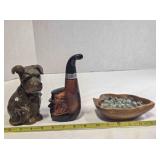 Avon Leather decorative bottle