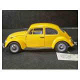 Die cast car, 1967 VW Beetle, 1992 Franklin Mint