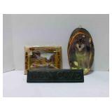 Handmade Jamaica photo frame, décor wall plaques