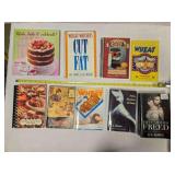 Cookbooks; Fifty Shades of Grey novels