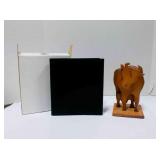 4x6 Double Hunter Green Velour album & handmade