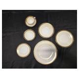 Noritake China, vintage Goldkin pattern