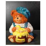 Ceramic Teddy Bear cookie jar