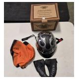 Harley-Davidson helmet & ear muffs
