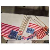 American flag kit, 8 - 31" pole, 1 -18" pole