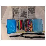 Elastic suspenders; 18" Gen 11:9 pillowcase