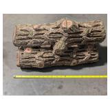 Glolog gas fireplace log