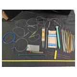 Knitting & Crochet needles; Crochet forks