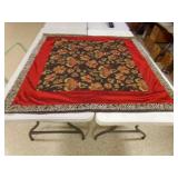 56" X 56" Multi Fabric Table Cover Harlequin by
