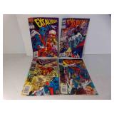 4 Marvel Comics Excalibur 1993-94 - Rachel as the
