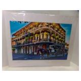 Matted Real Picture Photo French Quarter New