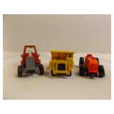 3 Farm/City Work Trucks. 1 Hot wheel Brand