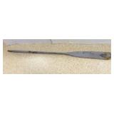 OLD Vintage Oar Paddle "Property of Salina" Foster