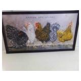 Wall Hanging Sign Décor - 24" X 13"