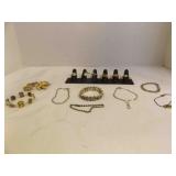 18 Jewelry Pieces; 7 Rings Sizes: 5, 6, 6½, 7¾